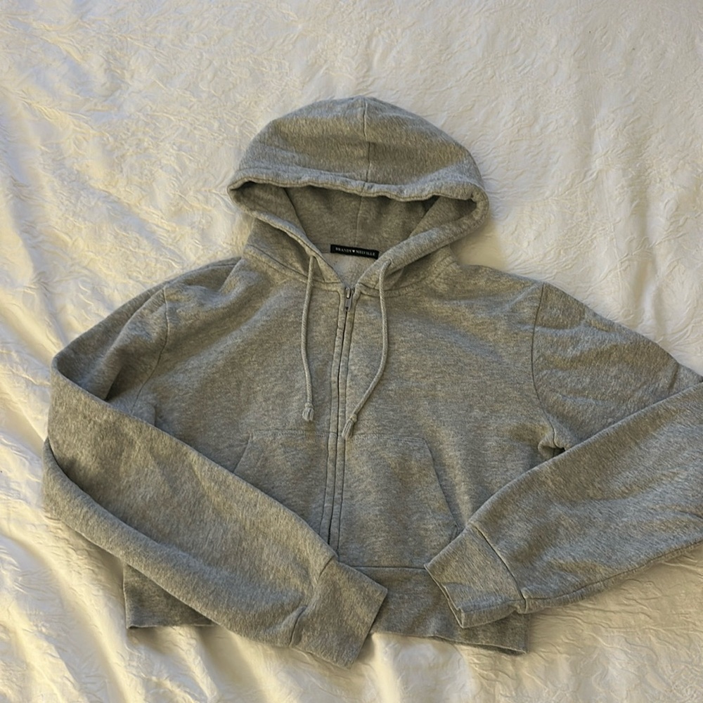Brandy Melville cropped hoodie